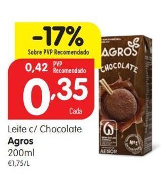 Minipreço Achocolatado agros promoção