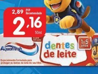 Minipreço Pasta de dentes aquafresh promoção