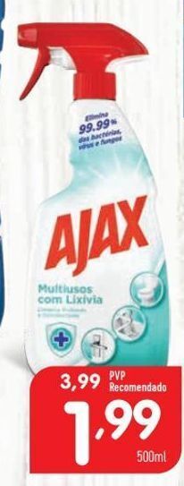 Minipreço Limpadores ajax promoção