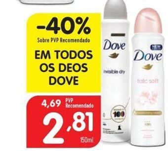 Minipreço Desodorizante dove promoção