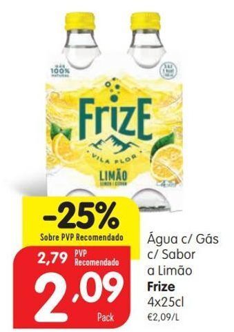 Minipreço Água com gás frize promoção