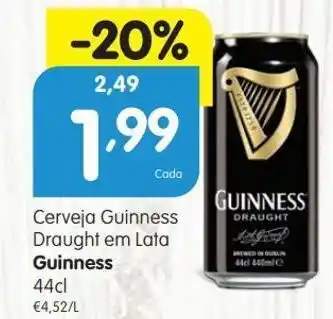 Minipreço Cerveja guinness promoção
