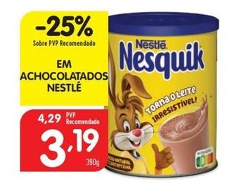 Minipreço Chocolate em pó nesquik promoção