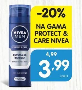 Espuma de barbear nivea