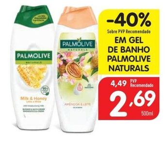 Minipreço Gel de banho palmolive promoção