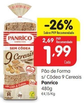 Minipreço Pão sem casca panrico promoção