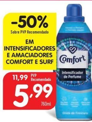 Minipreço Amaciador comfort promoção
