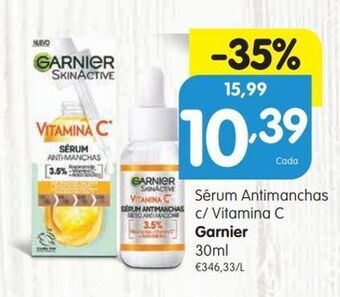 Minipreço Creme anti manchas garnier promoção