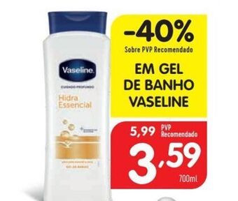 Minipreço Gel de banho vaseline promoção