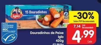 Minipreço Palitos de peixe iglo promoção