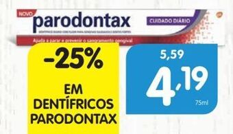 Minipreço Pasta de dentes parodontax promoção