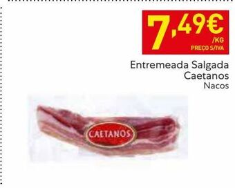 Recheio Carne curada promoção