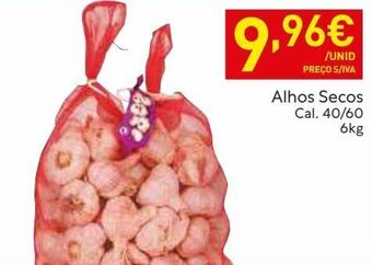 Recheio Alho promoção