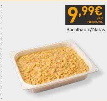 Recheio Bacalhau promoção
