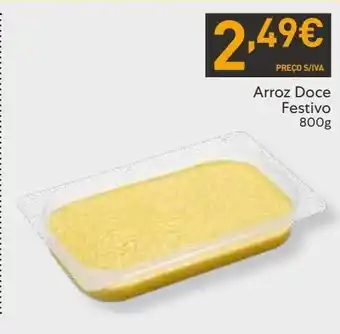 Recheio Arroz doce promoção