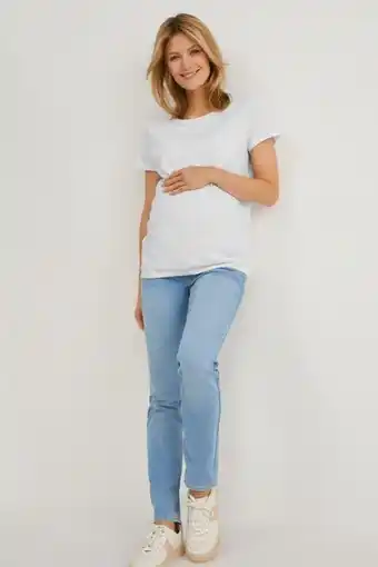 C&A Maternity jeans - slim jeans - organic cotton promoção