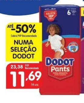 Minipreço Fraldas dodot promoção