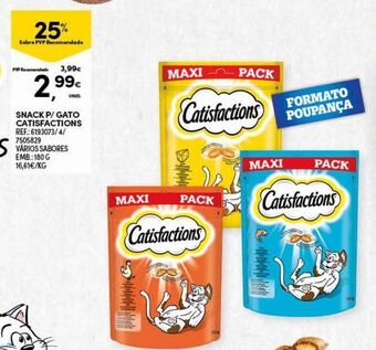 Continente Bom dia Ração para gatos catisfaction promoção