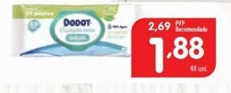 Minipreço Toalhas umedecidas dodot promoção