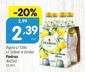 Minipreço Água com sabor pedras promoção