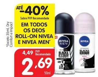 Minipreço Desodorizante nivea men promoção