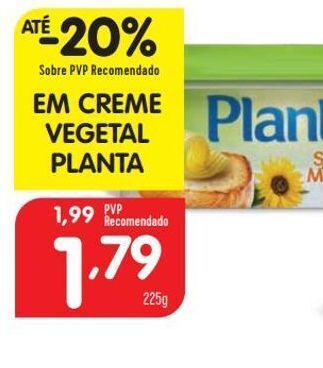 Margarina vegetal planta