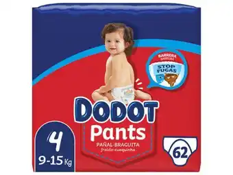 Neomáquina Fralda dodot pants t4 9-15kg 62* promoção