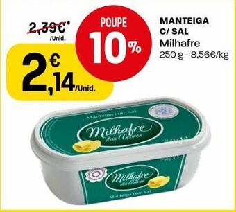 Intermarché Manteiga milhafre promoção