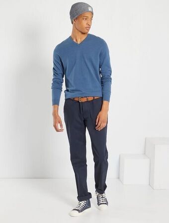 Kiabi Camisola lisa com gola em bico +1,90 m promoção