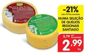 Minipreço Queijos santiago promoção