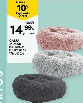 Promoção Cama para animais de estimação em Continente Bom dia Promoção Cama para animais de estimação em Continente Bom dia