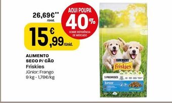 Intermarché Ração para cães friskies promoção