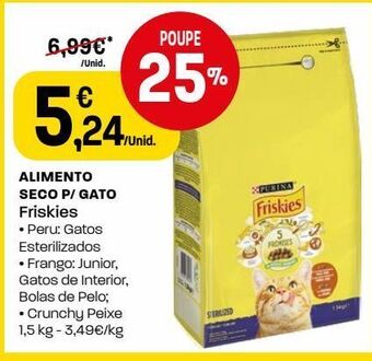 Intermarché Ração para gatos friskies promoção