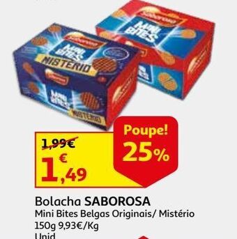 Auchan Bolacha belgas saborosa promoção