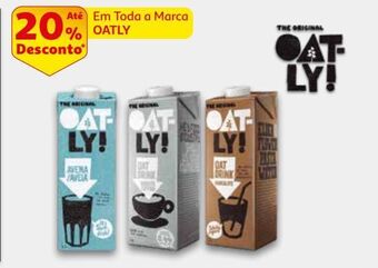 Auchan Bebida oatly promoção