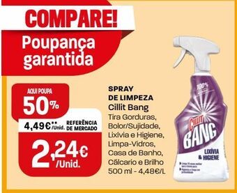 Intermarché Limpadores cillit bang promoção
