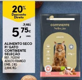 Continente Bom dia Ração para gatos continente promoção