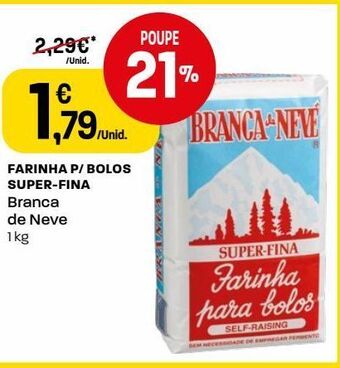 Intermarché Farinha branca de neve promoção