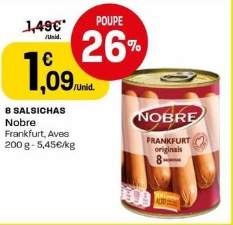 Intermarché Salsicha nobre promoção