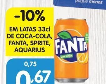 Minipreço Refrescos fanta promoção