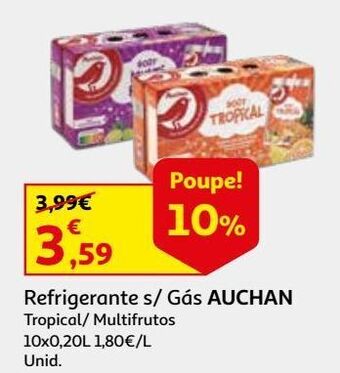 Auchan Refrigerante s/gas auchan promoção