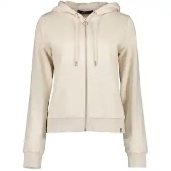 Sweat jacket with zipper