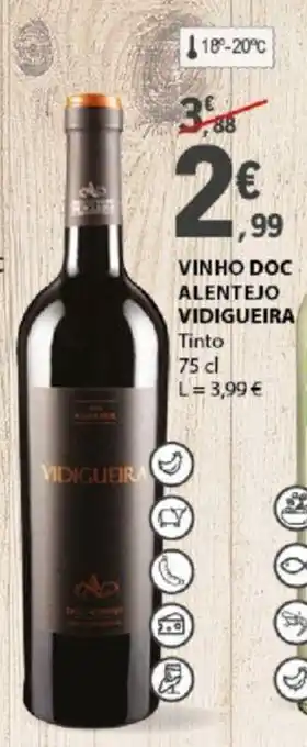 Vinho Doc Alentejo Vidigueira 75cl