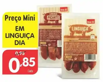 Minipreço Preço Mini em Linguiça Dia promoção