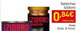 Recheio Salsicha izidoro promoção