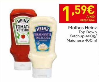 Recheio Molhos heinz promoção