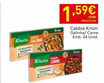 Recheio Caldo knorr promoção