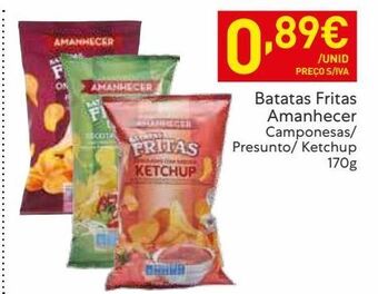 Recheio Batata chips amanhecer promoção