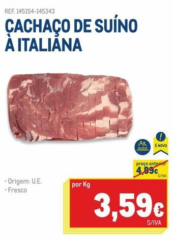 Makro Carne suína promoção