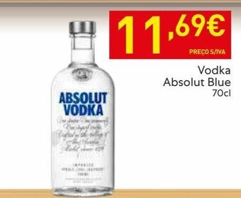 Recheio Vodka absolut promoção